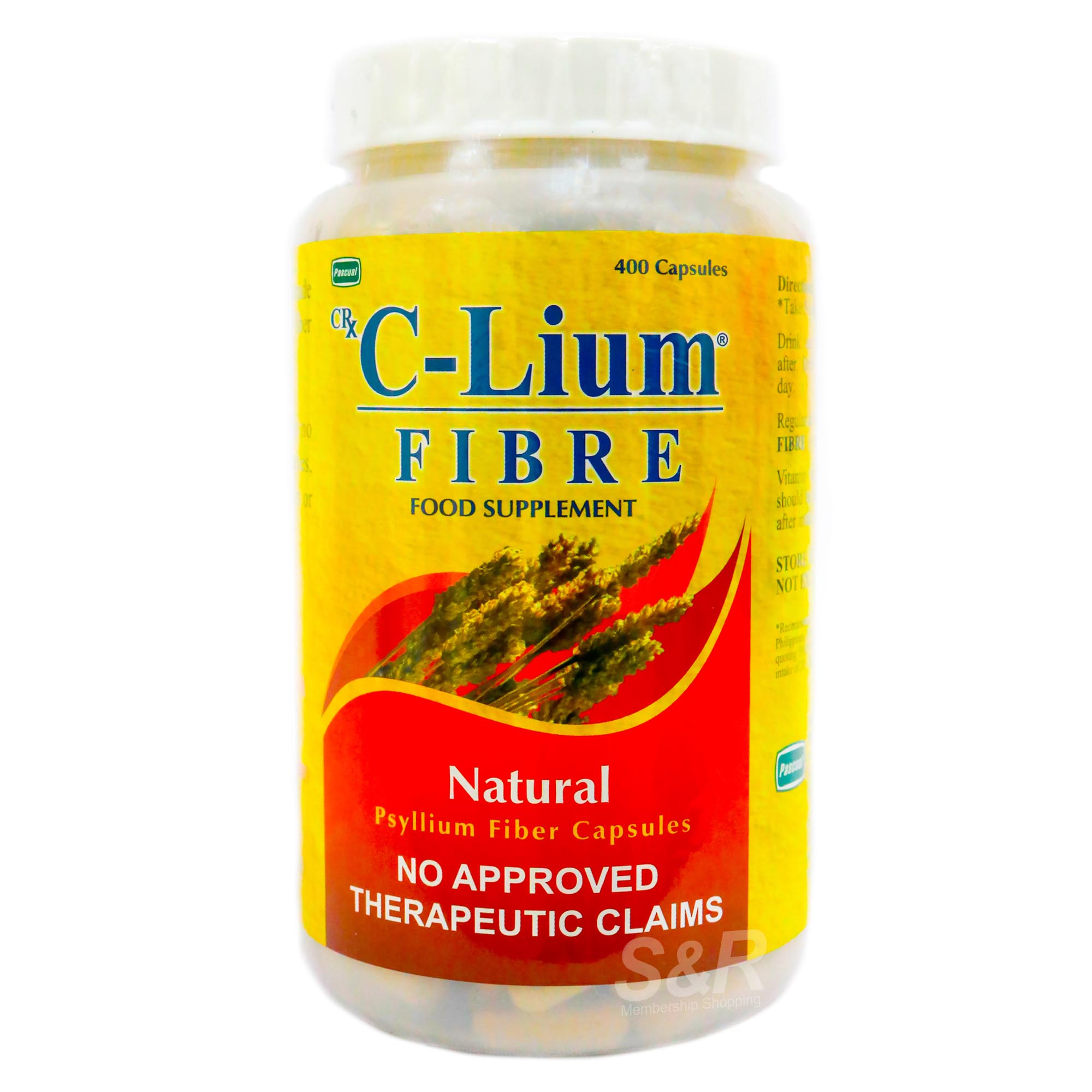 C-Lium Fibre Capsules 400pcs C-Lium Fibre Capsules 400pcs